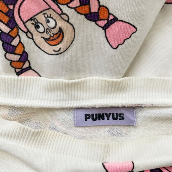 Punyus Naomi Watanabe Print Sweatshirt Size XL- XXL - Picture 2 of 11